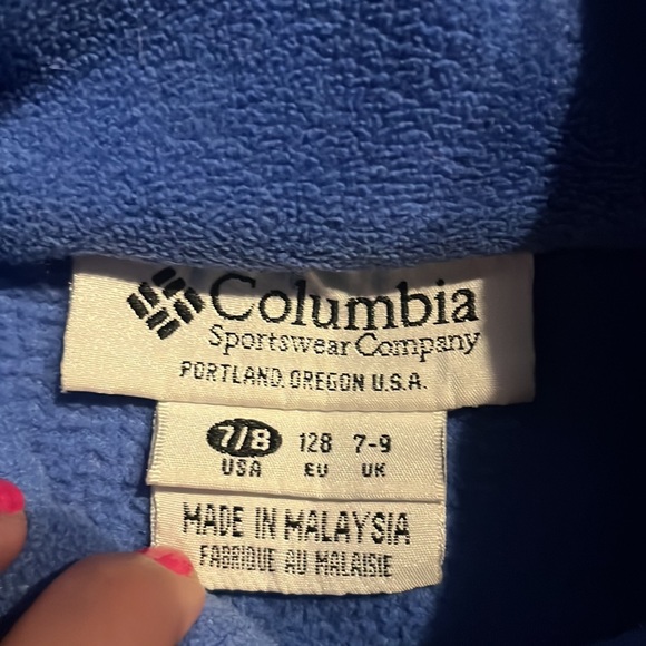 Girls Columbia Fleece Jacket - Picture 3 of 3